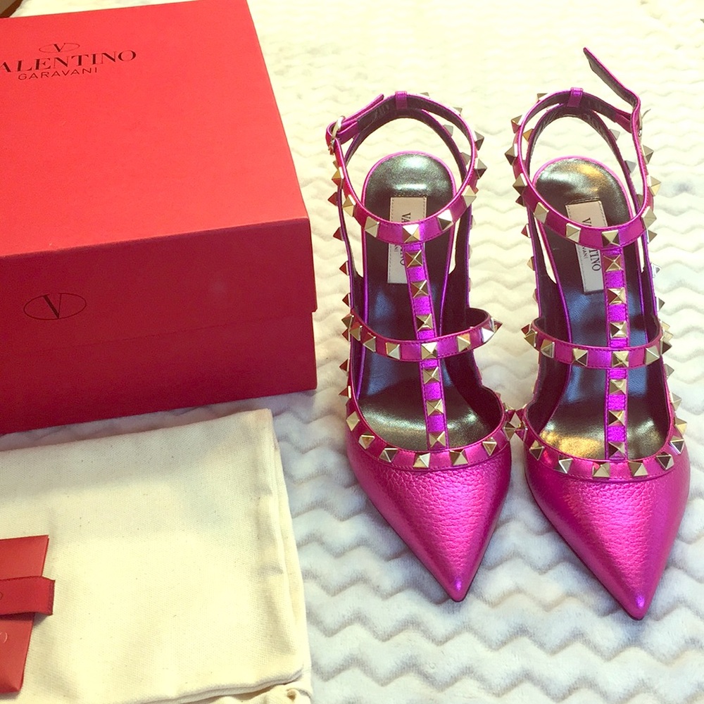 Valentino Garavani NIB Heels Sz 38 GORGEOUS NIB